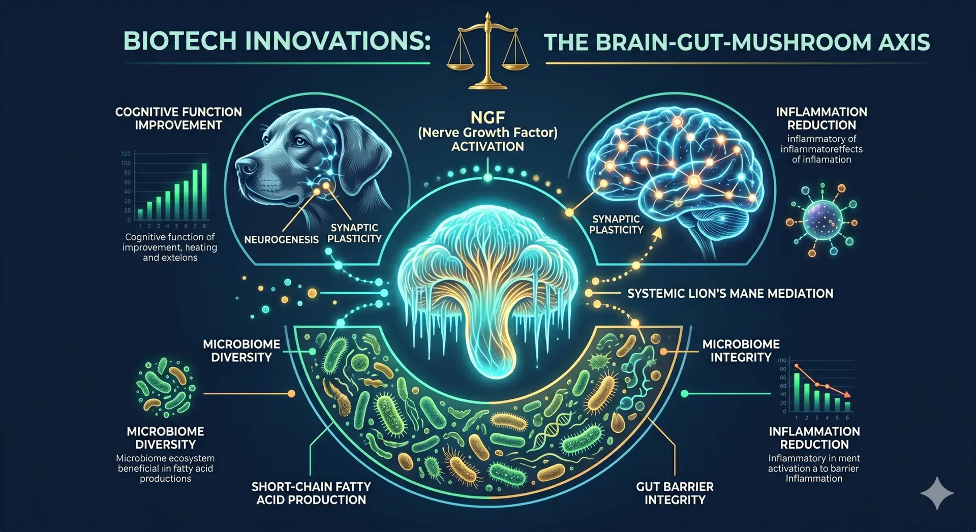 Lion’s Mane for Dogs: The 2026 Guide to Gut-Brain Longevity and Cognitive Health
