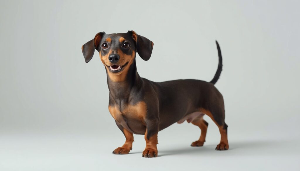 healthy slim dog illustrating strong dog longevity