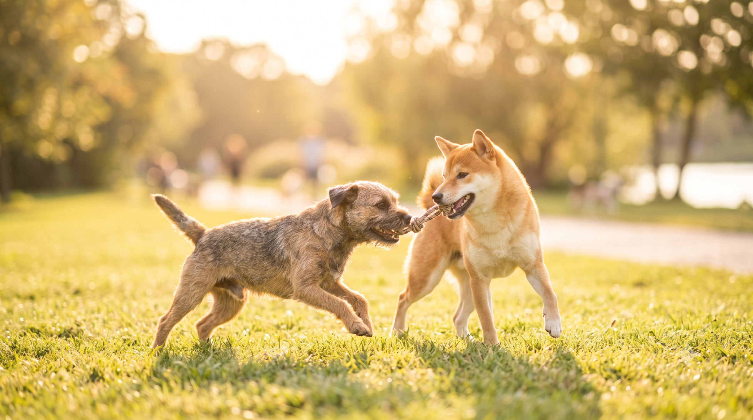 Shiba Inu and Border Terrier, examples of long-lived dog breed clades